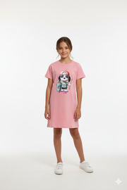 Snoopy T-Shirt Dress (Girls)