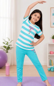 Stripe Casual Lounge Set