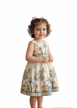 Printed Cotton Frock