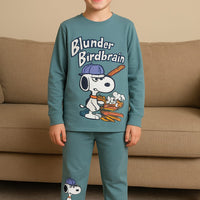 Snoopy Blue Nightwear Set (Boys)