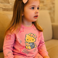 Hello Kitty Pink Pajama Set (Girls)