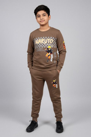 Naruto Infinity Brown Co-Ord Set (Boys)
