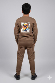 Naruto Infinity Brown Co-Ord Set (Boys)